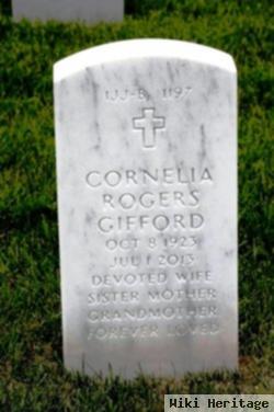 Cornelia "connie" Rogers Gifford