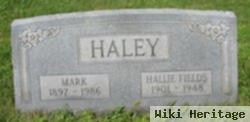 Hallie Fields Haley