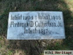 Frederick W Culbertson, Jr