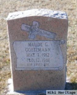 Maude G Goetzman