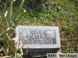 Iona E Nicholas