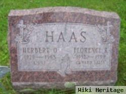 Florence R Haas