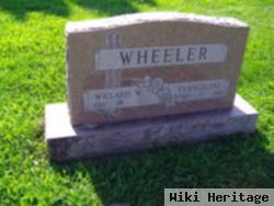 Willard W Wheeler