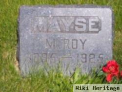 Matthew Roy "roy" Mayse