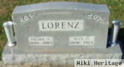 Max O Lorenz