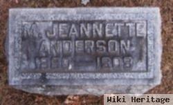 Mary Jeanette Fryberger Anderson