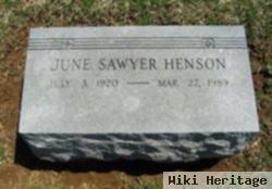 Rebecca June Sawyer Henson