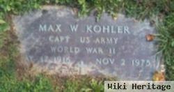 Max W Kohler