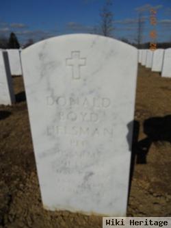 Pfc Donald Boyd Helsman