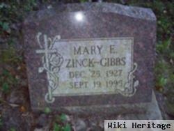 Mary Eileen Broadbent Zinck Gibbs