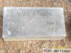 Mary A. Hahn