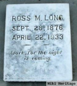 Ross M Long