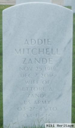 Addie M Zande