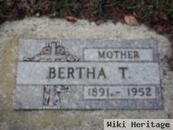 Bertha T Scheibel