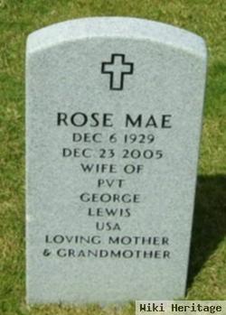 Rose Mae Lewis