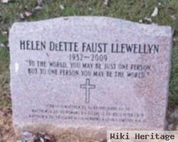 Helen Deette Faust Llewellyn