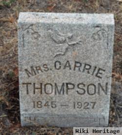 Mrs Carrie Thompson