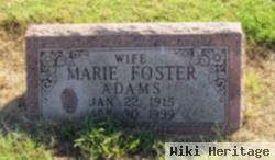 Marie Foster Williams Adams