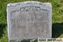 Betty Rahn Stergos