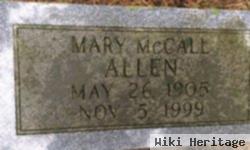 Mary Mccall Allen