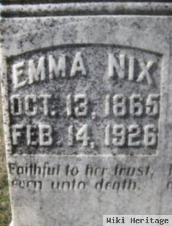 Emma Ora Russell Nix