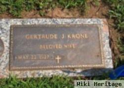 Gertrude J Krone