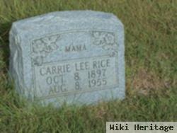 Carrie Lee Kidd Rice