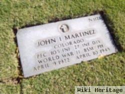 Pfc John I Martinez