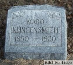 Maro Klingensmith