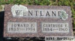 Gertrude E Wentland