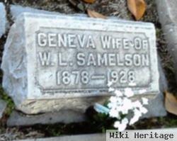 Geneva Gilbert Samelson