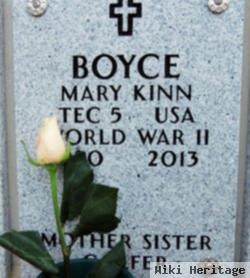 Mary Kinn Boyce