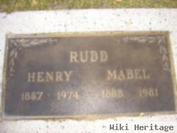 Henry A Rudd