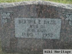 Bertha E. Dutcher Bazil