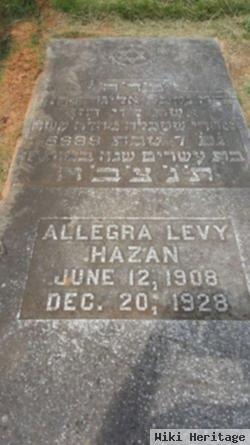 Allegra Levy Hazan