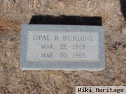 Opal Ruth Martin Burdine