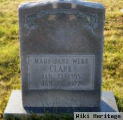 Mary Jane Webb Clark