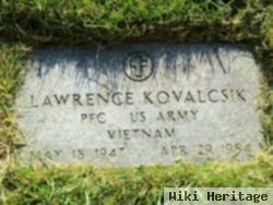 Pfc Lawrence Kovalscik