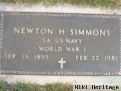 Newton H Simmons