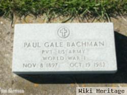 Paul Gale Bachman