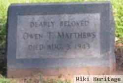 Owen Benjamin Matthews