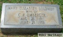 Mary Elizabeth Solomon Umberger