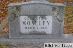 Elizabeth G Moseley