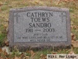 Cathryn Toews Sandbo