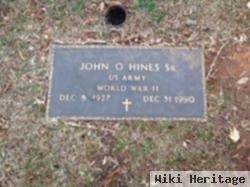 John O Hines, Sr