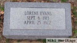 Lorene Evans