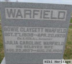 Bowie Claygett Warfield