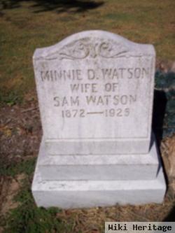 Minnie D Watson