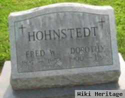 Fred W Hohnstedt