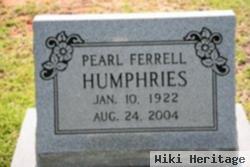 Laura Pearl Ferrell Humphries